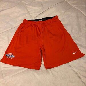 Orange UW-Platteville Football Nike Athletic Shorts - Men's XL